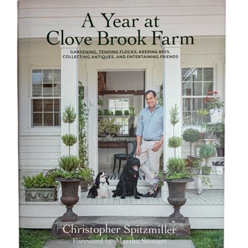 Signed A Year at Clove Brook Farm by Christopher Spitzmiller VG HC
